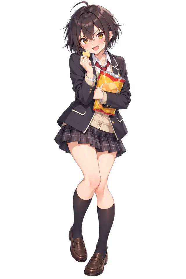 Kurumi Haraga from 100 Girlfriends — anime artwork on AniPins