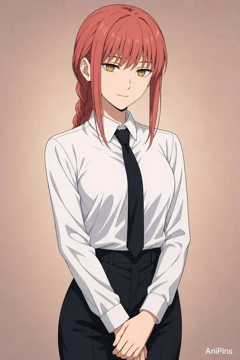 Makima from Chainsaw Man — anime artwork on AniPins