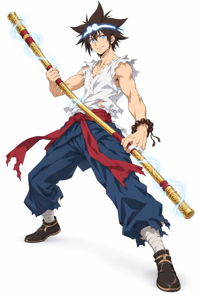 Mori Jin from The God of High School — anime artwork on AniPins