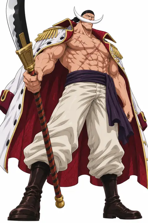 Edward Newgate (Whitebeard) from One Piece — anime artwork on AniPins