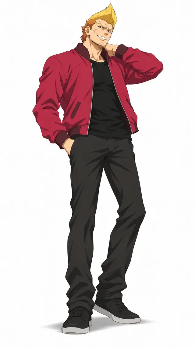 Gidong Nah from The God of High School — anime artwork on AniPins