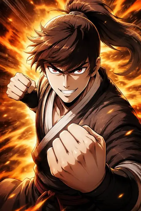 Hu Bong from Nano Machine — anime artwork on AniPins