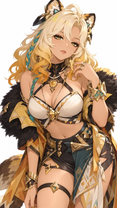 Xilonen from Genshin Impact — anime artwork on AniPins