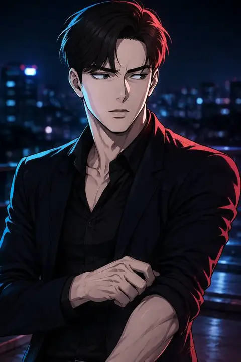 Kwon Daegun — Neon Webtoon from The Bully in Charge — anime artwork on AniPins