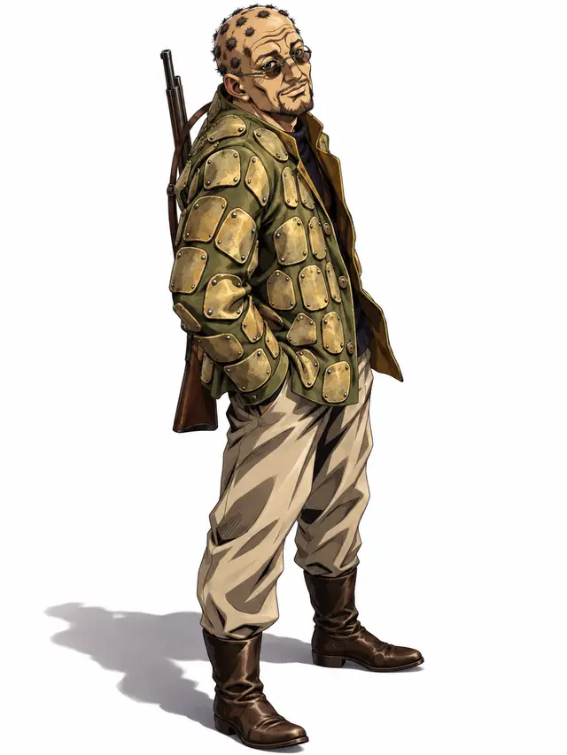 Norisuke Higashikata I from JoJo's Bizarre Adventure: Steel Ball Run — anime artwork on AniPins