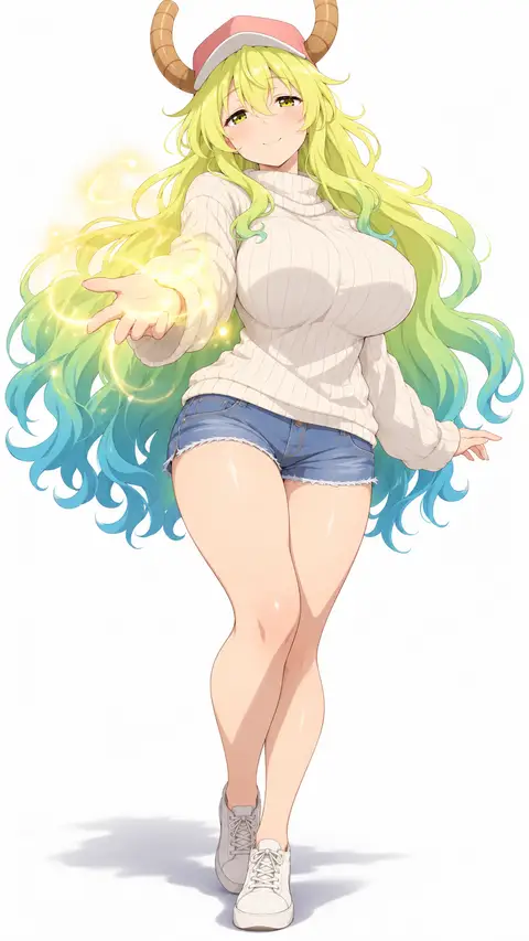 lucoa from Miss Kobayashi's Dragon Maid — anime artwork on AniPins