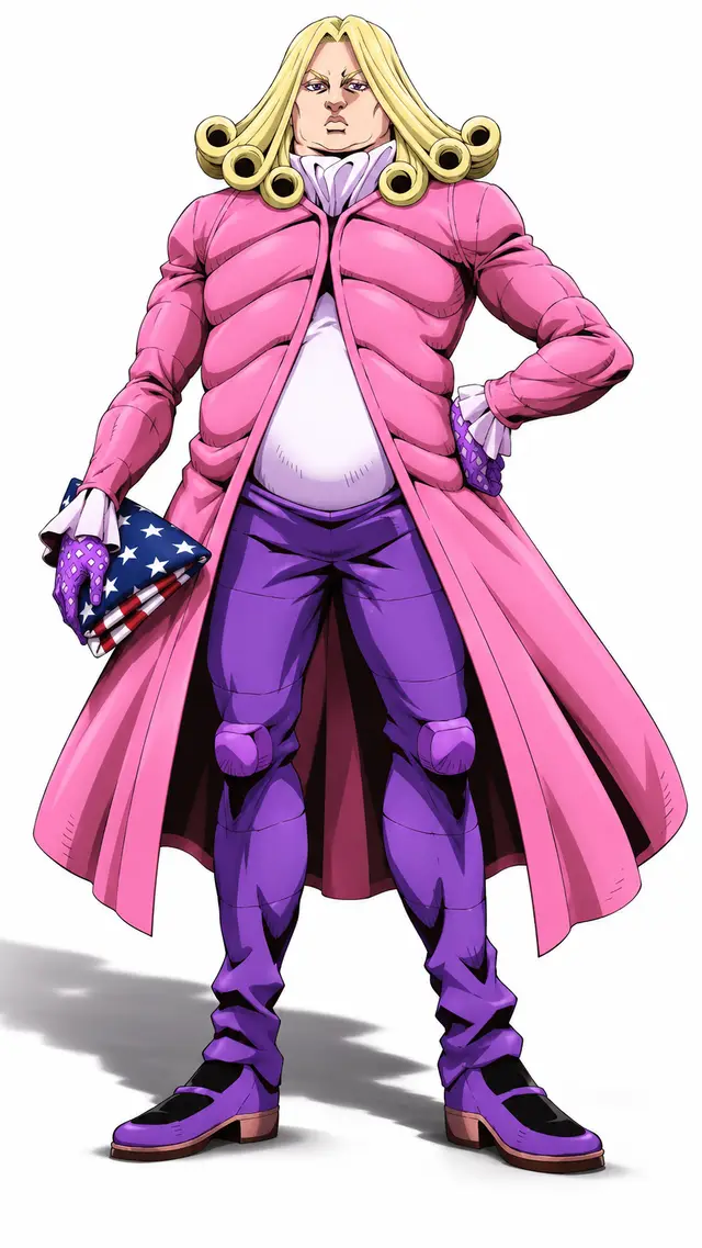 Funny Valentine from JoJo's Bizarre Adventure: Steel Ball Run — anime artwork on AniPins