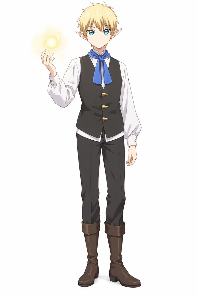 Kyle from Trapped in a Dating Sim — anime artwork on AniPins