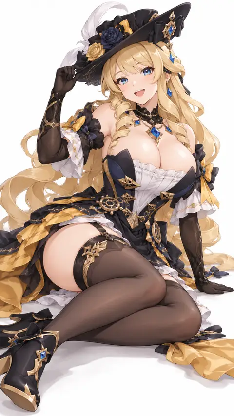 Navia from Genshin Impact — anime artwork on AniPins