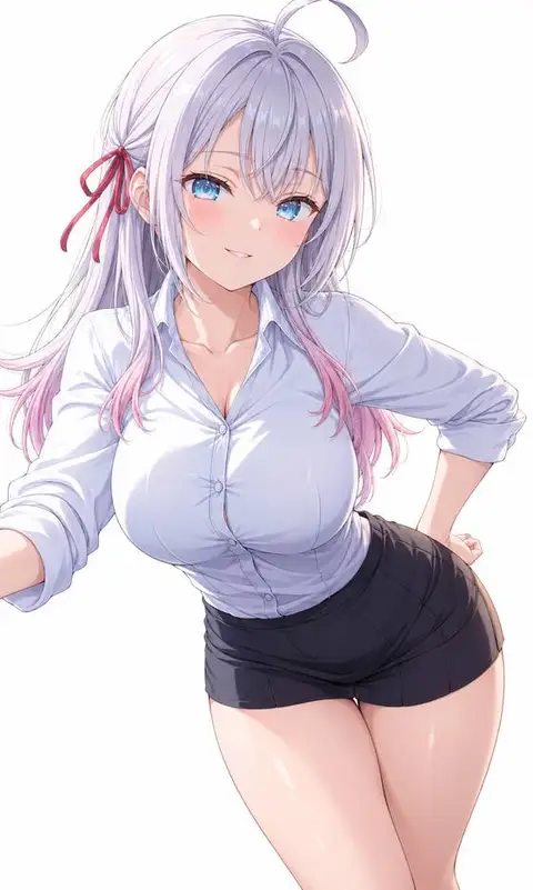 Alya from Alya sometimes hides her feeling — anime artwork on AniPins