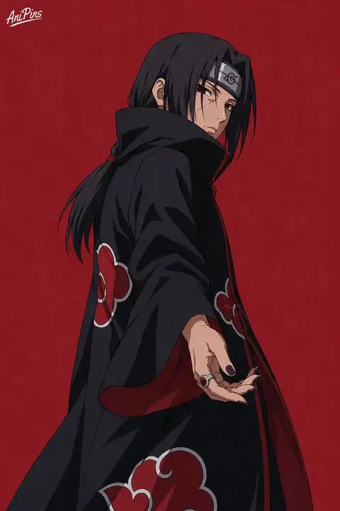 Itachi Uchiha from Naruto — anime artwork on AniPins
