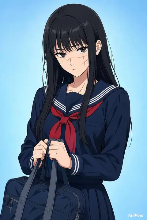 Asa Mitaka from Chainsaw Man — anime artwork on AniPins