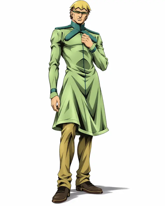 Steven Steel from JoJo's Bizarre Adventure: Steel Ball Run — anime artwork on AniPins