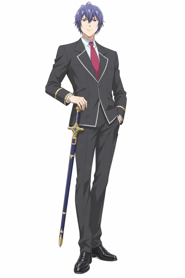 Julius Rapha Holfort from Trapped in a Dating Sim — anime artwork on AniPins