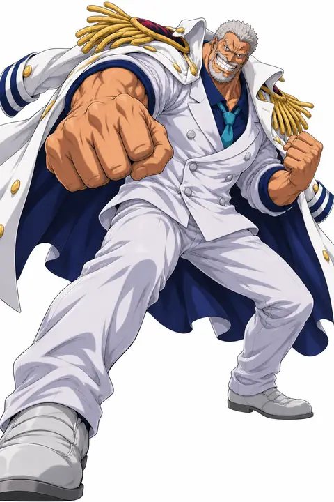 Garp from One Piece — anime artwork on AniPins
