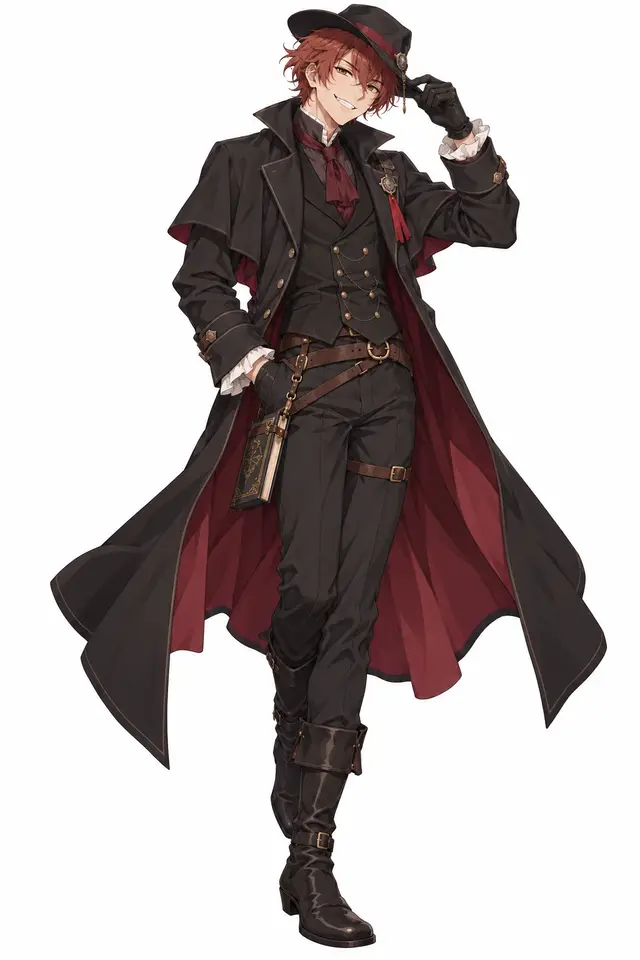 Dante from Case study of Vanitas — anime artwork on AniPins