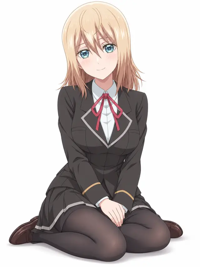 Olivia from Trapped in a Dating Sim — anime artwork on AniPins