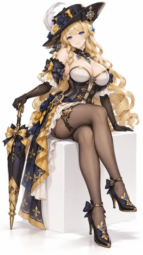 Navia from Genshin Impact — anime artwork on AniPins