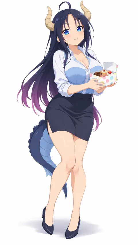 elma from Miss Kobayashi's Dragon Maid — anime artwork on AniPins