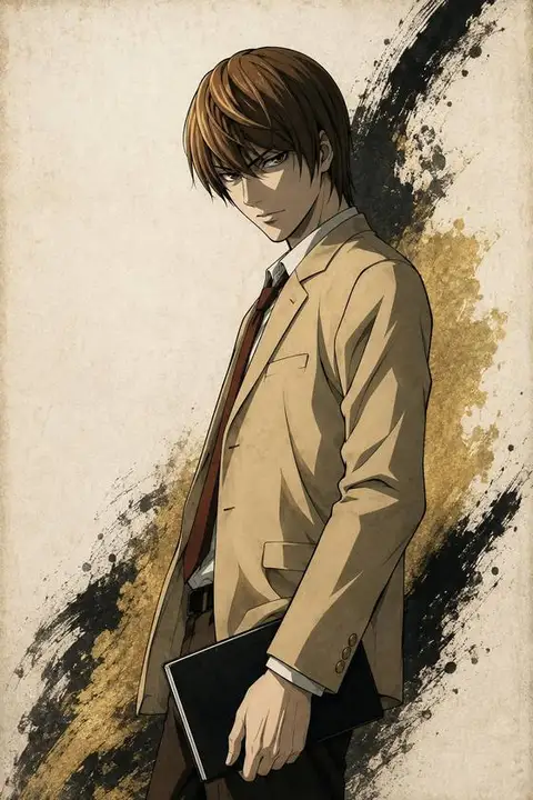Light yagami from Death Note — anime artwork on AniPins