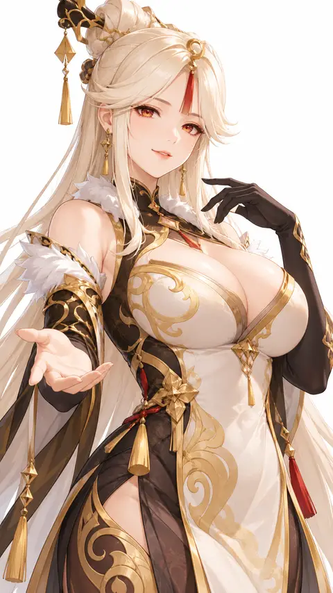 Ningguang from Genshin Impact — anime artwork on AniPins