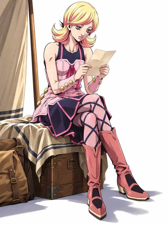 Lucy Steel from JoJo's Bizarre Adventure: Steel Ball Run — anime artwork on AniPins