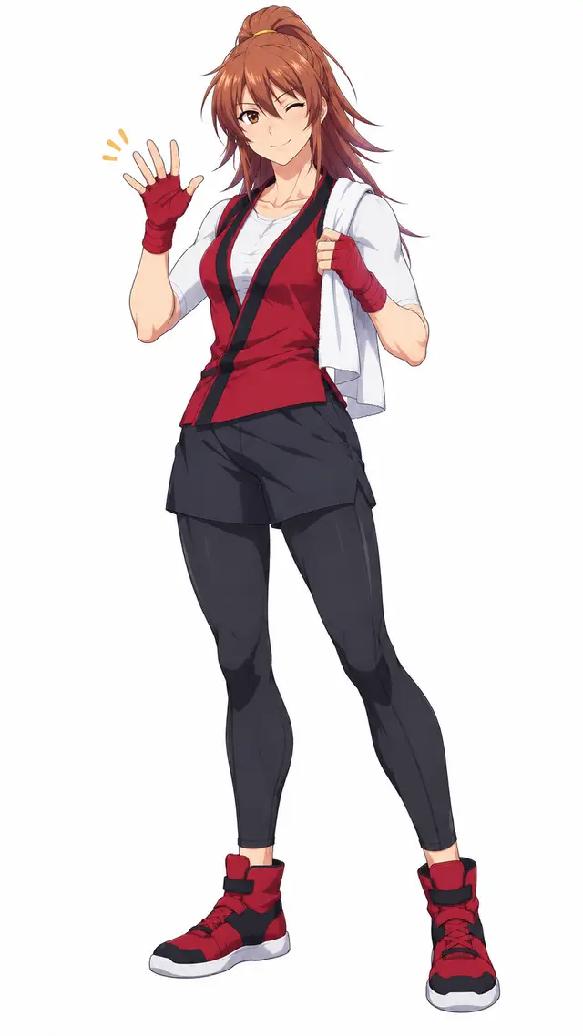 Seungah Park from The God of High School — anime artwork on AniPins