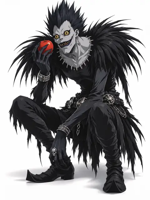 ryuk from Death Note — anime artwork on AniPins