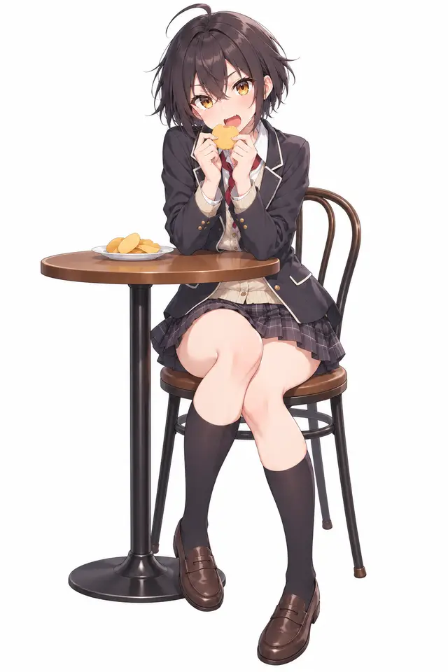 Kurumi Haraga from 100 Girlfriends — anime artwork on AniPins