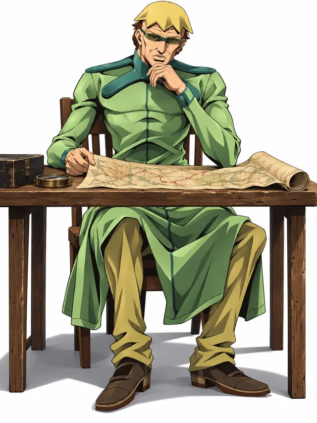 Steven Steel from JoJo's Bizarre Adventure: Steel Ball Run — anime artwork on AniPins