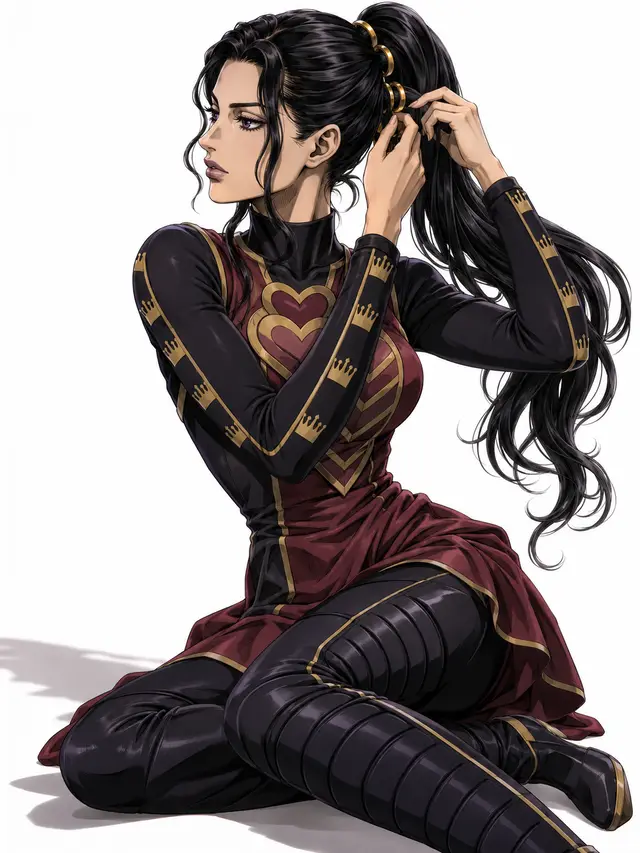 Scarlet Valentine from JoJo's Bizarre Adventure: Steel Ball Run — anime artwork on AniPins