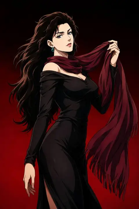 Lisa from JoJo Bizarre Adventure — anime artwork on AniPins