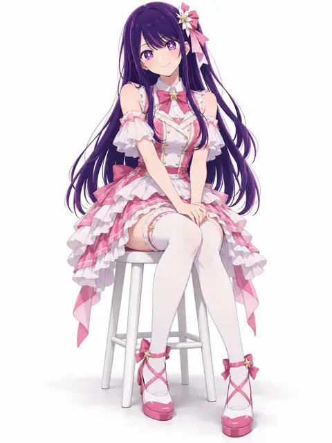 ai hoshino from Oshi No Ko — anime artwork on AniPins