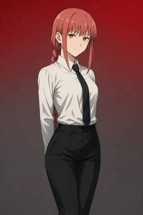 Makima from Chainsaw Man — anime artwork on AniPins