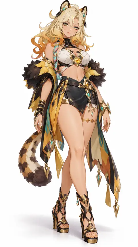 Xilonen from Genshin Impact — anime artwork on AniPins
