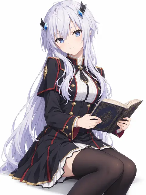 misha necron from The misfit of demon academy — anime artwork on AniPins