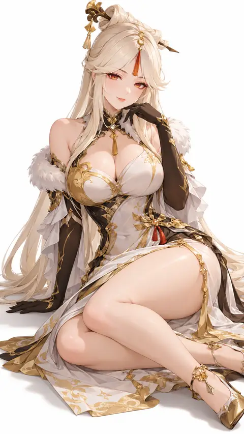 Ningguang from Genshin Impact — anime artwork on AniPins