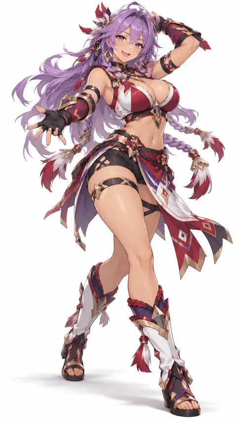 Varesa from Genshin Impact — anime artwork on AniPins