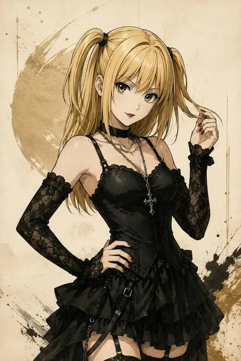 Misa from Death Note — anime artwork on AniPins