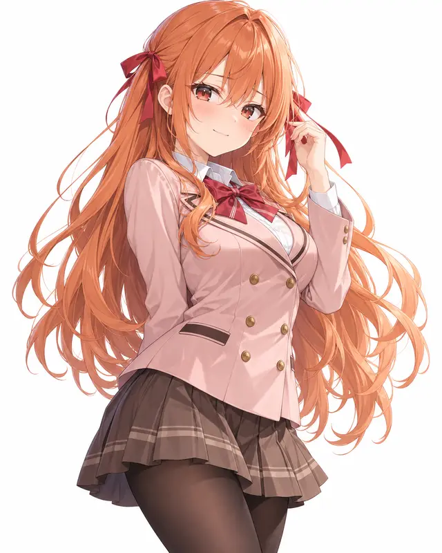 Akari Hiodishi from you can't be in a rom-com with your childhood friends — anime artwork on AniPins