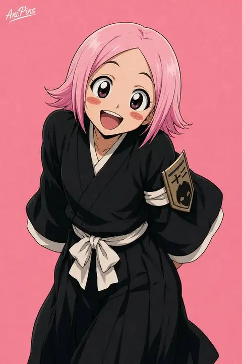 Yachiru Kusajishi from Bleach — anime artwork on AniPins