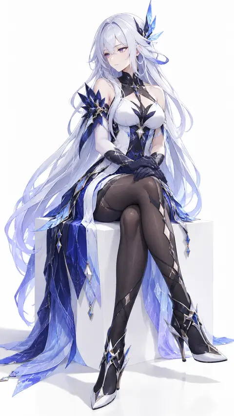 Skirk from Genshin Impact — anime artwork on AniPins