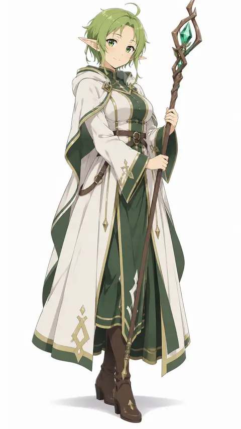 sylphiette from Mushoku Tensei — anime artwork on AniPins