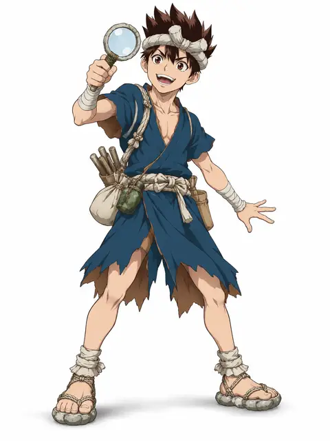 chrome from Dr. Stone — anime artwork on AniPins