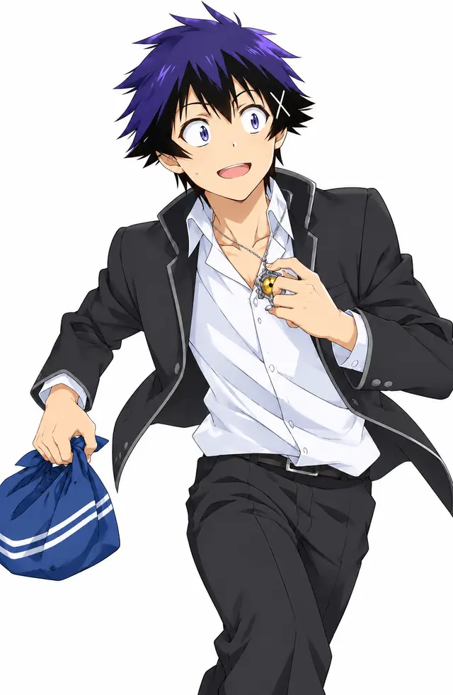 Raku Ichijo from Nisekoi — anime artwork on AniPins