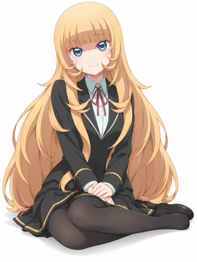 Marie Hou Lafan from Trapped in a Dating Sim — anime artwork on AniPins