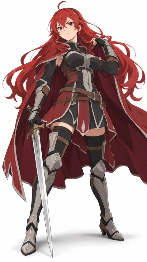 eris boreas greyrat from Mushoku Tensei — anime artwork on AniPins