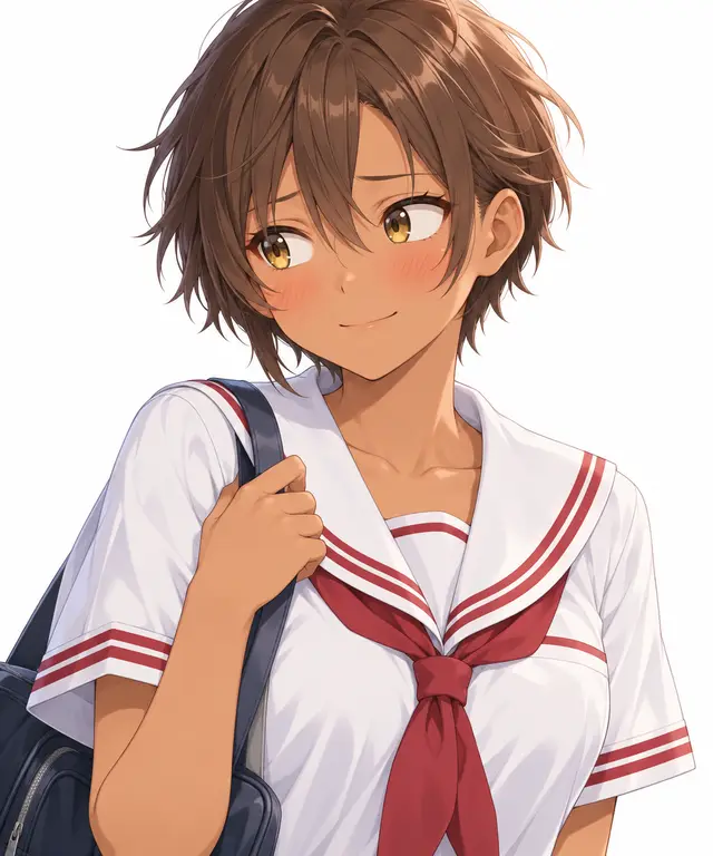 Haru Hinata from you can't be in a rom-com with your childhood friends — anime artwork on AniPins