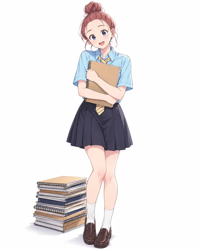 Yuina from Tamon's B-Side — anime artwork on AniPins
