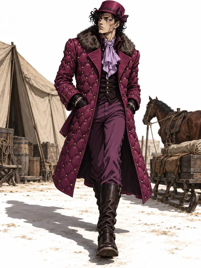 Magent Magent from JoJo's Bizarre Adventure: Steel Ball Run — anime artwork on AniPins